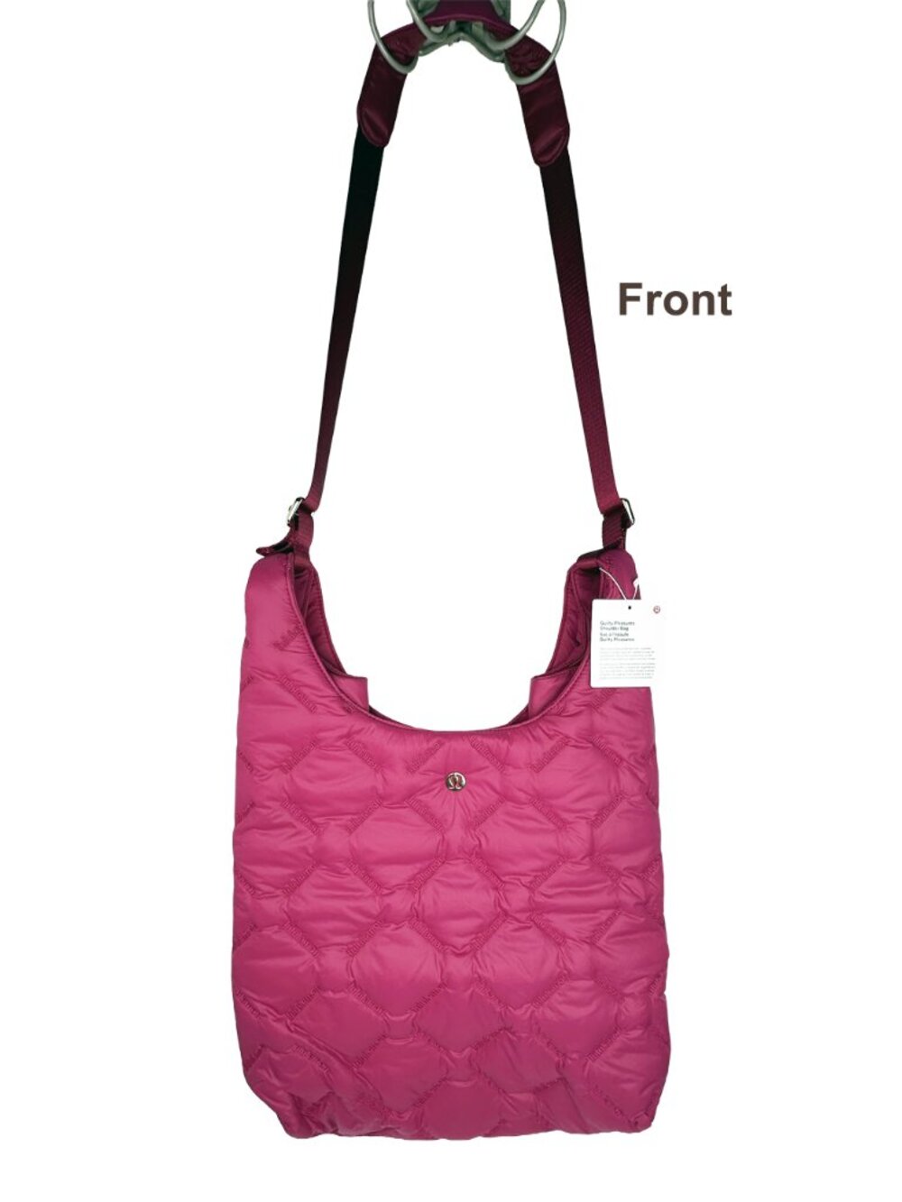 NWT Lululemon Quilty Pleasures Shoulder Bag - Berry Rumble BRML Brand New!